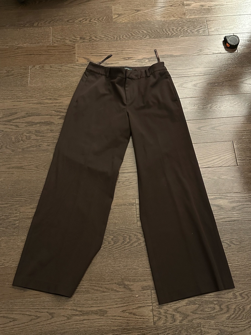 Lauren Ralph Lauren Women’s Espresso Brown Wide-Leg trouser